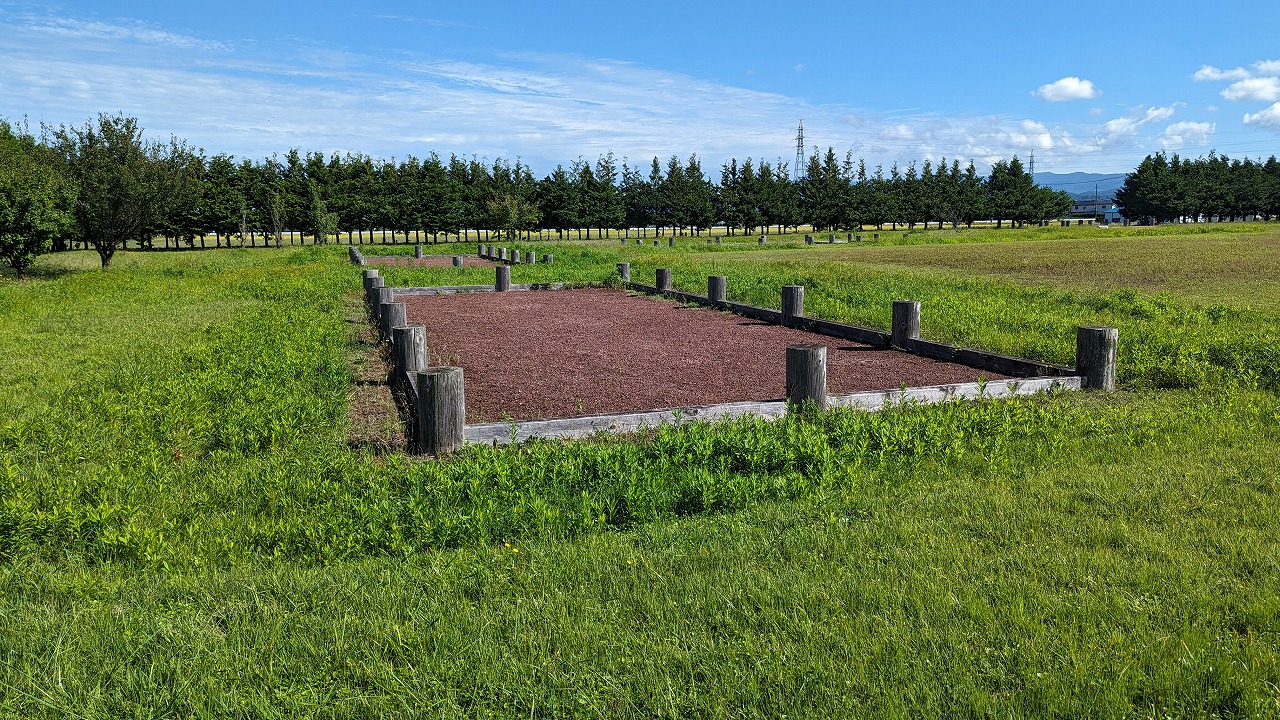 志波城跡 の写真