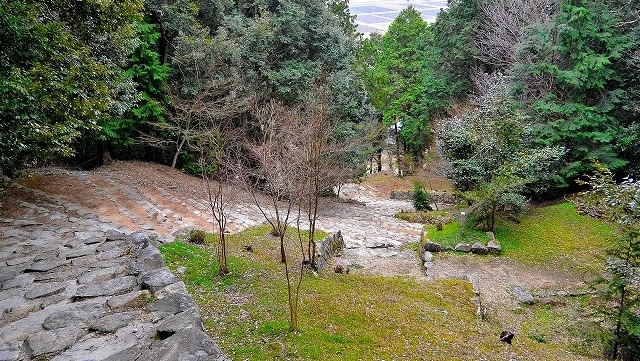 安土城跡 の写真