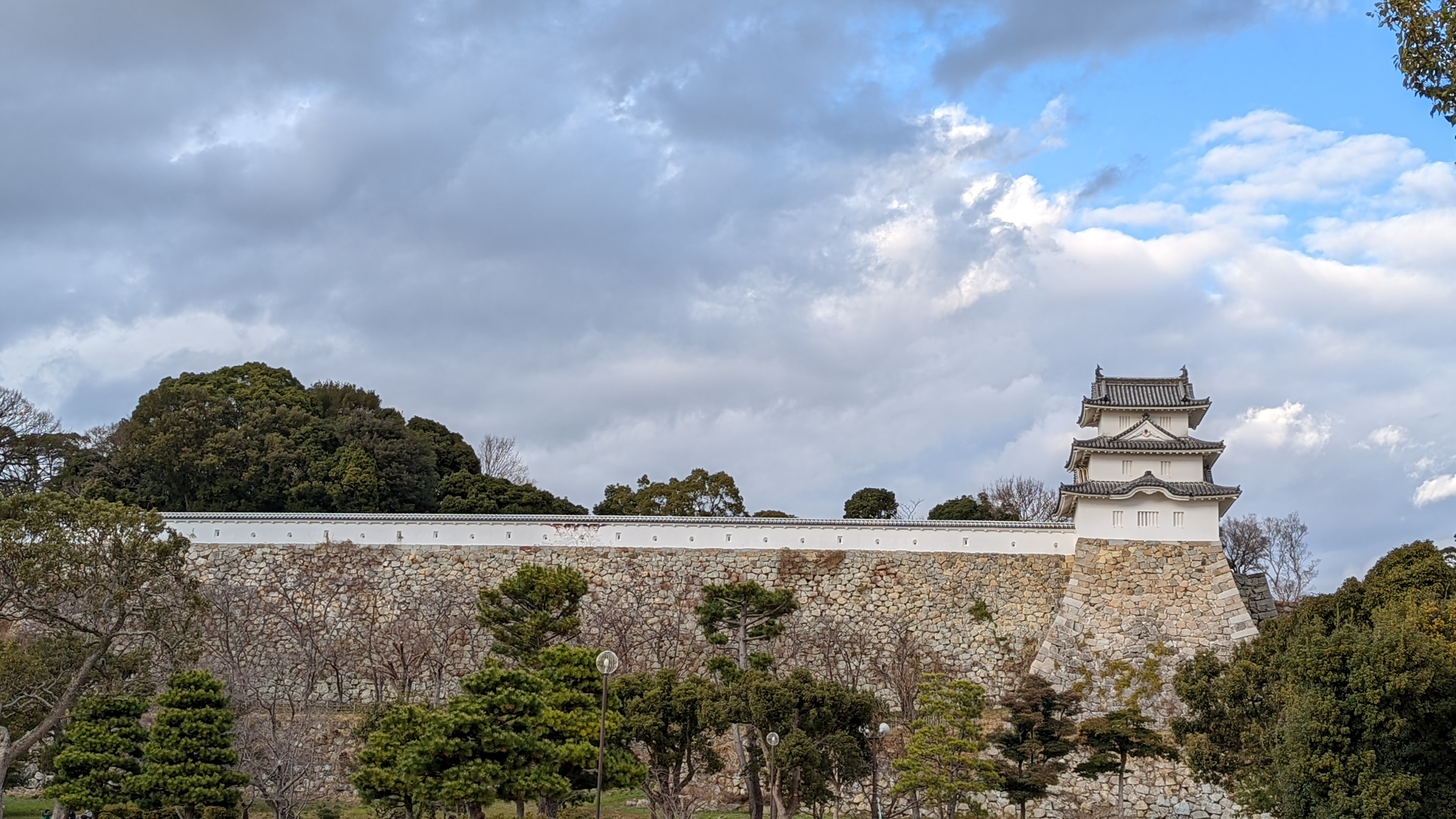 明石城跡 の写真