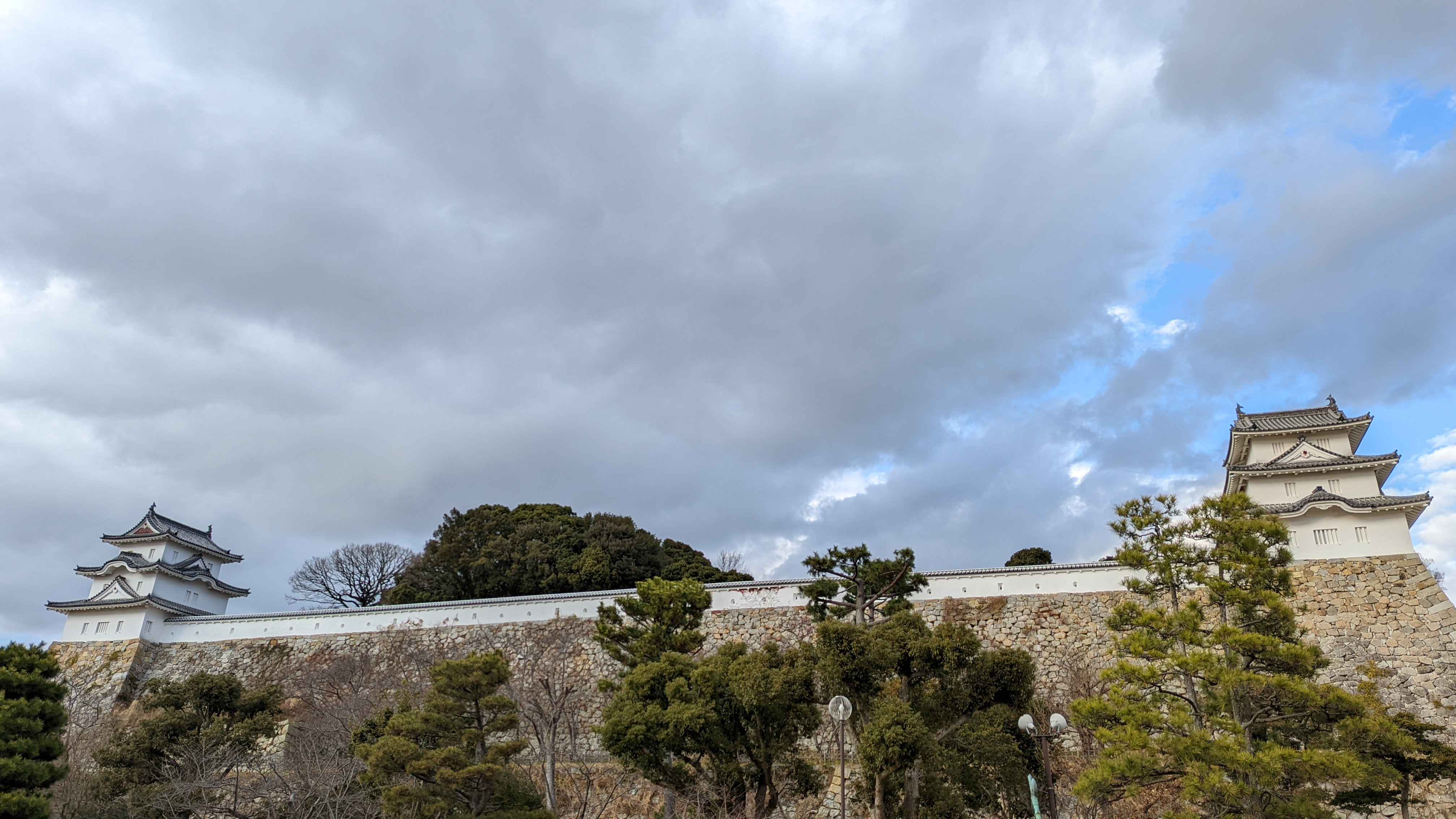 明石城跡 の写真
