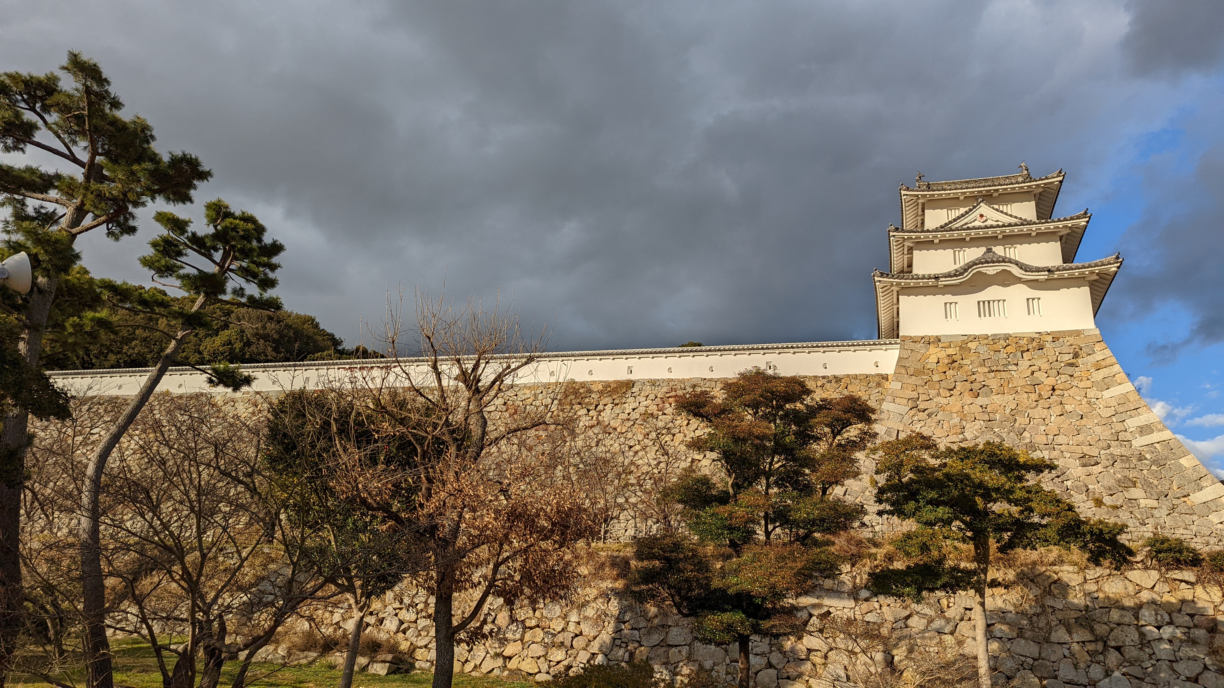 明石城跡 の写真