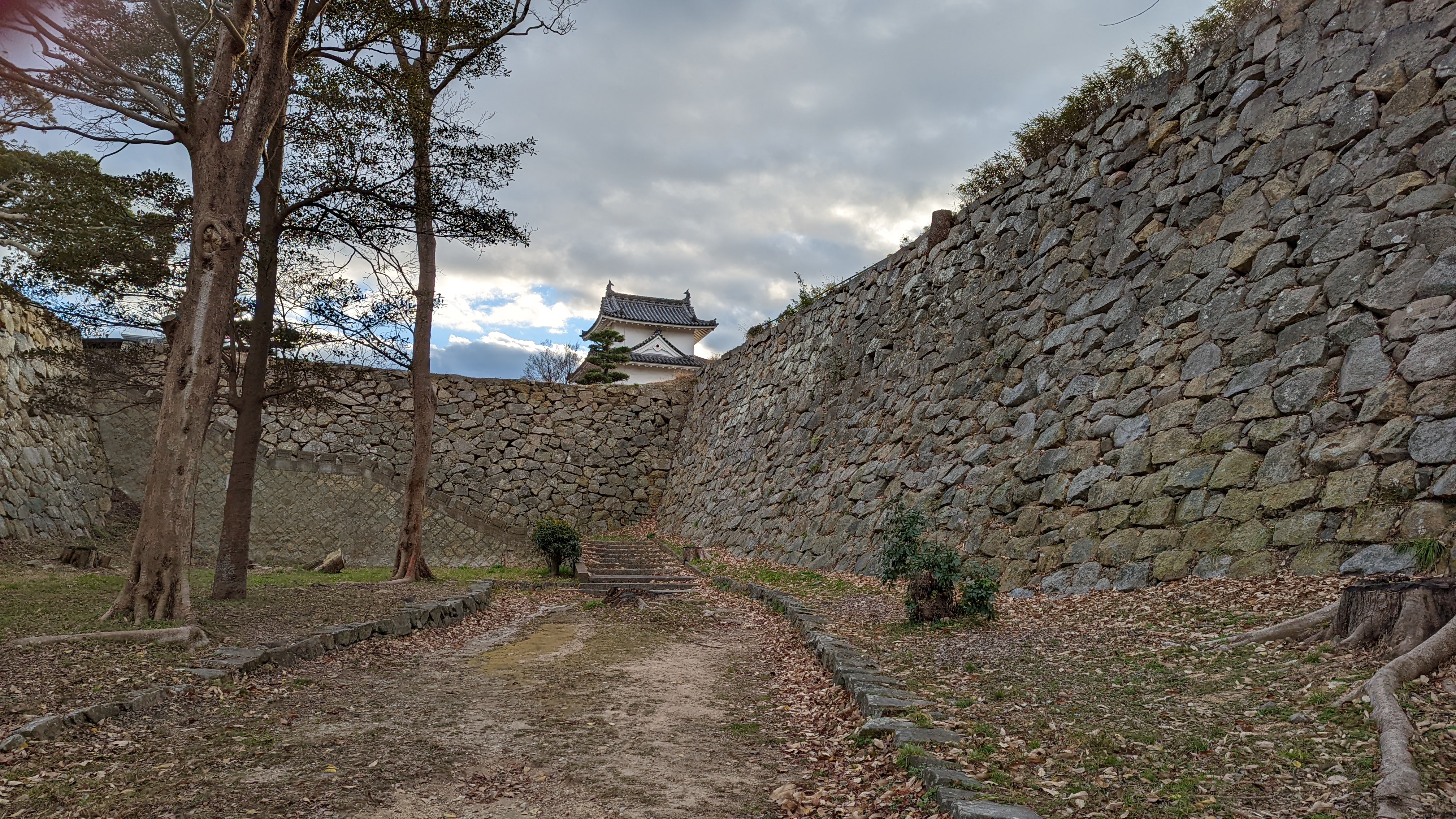 明石城跡 の写真