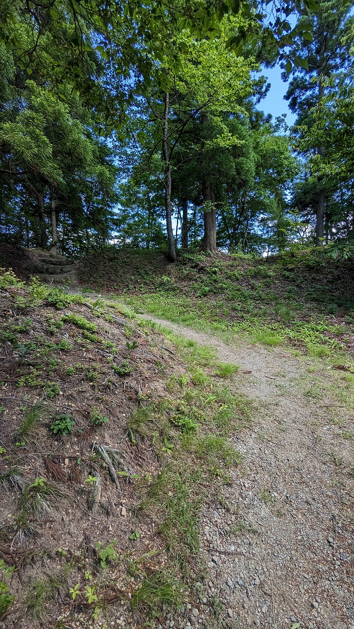 向羽黒山城跡 の写真