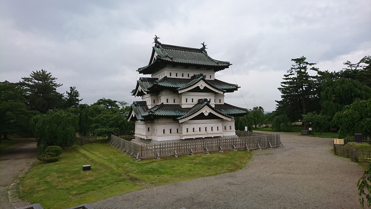 弘前城 の写真