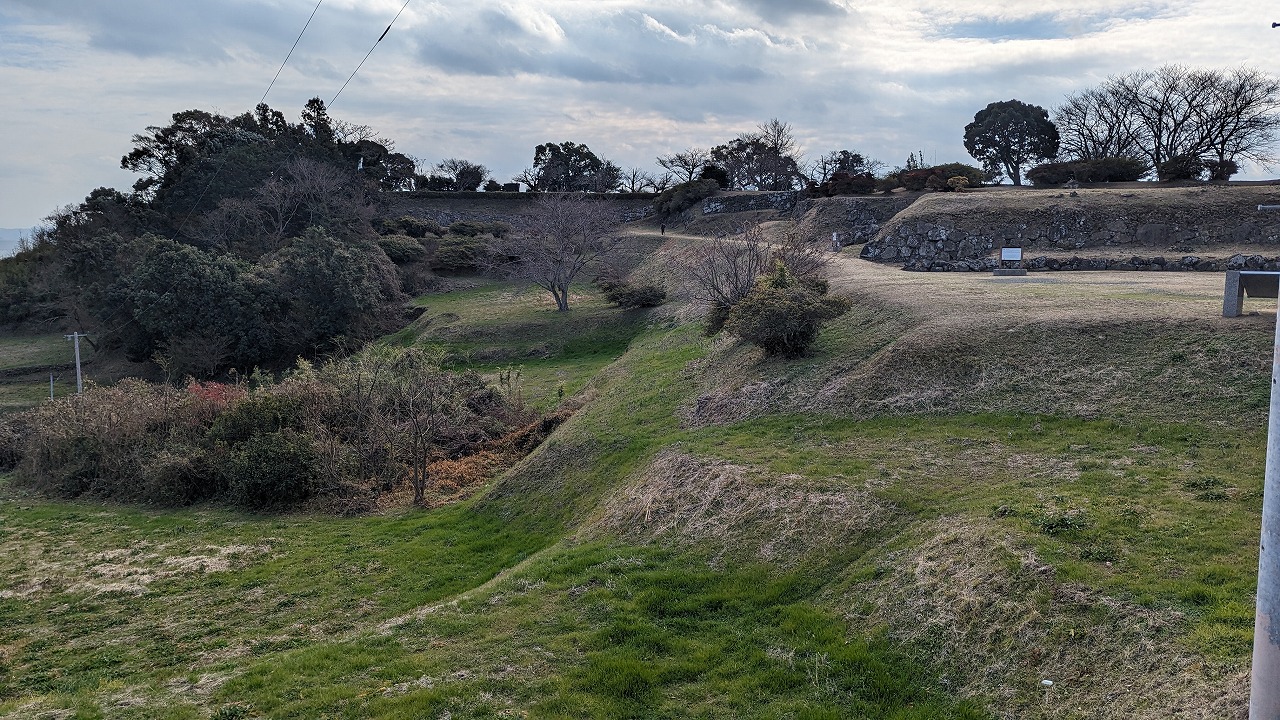 原城跡の外観写真