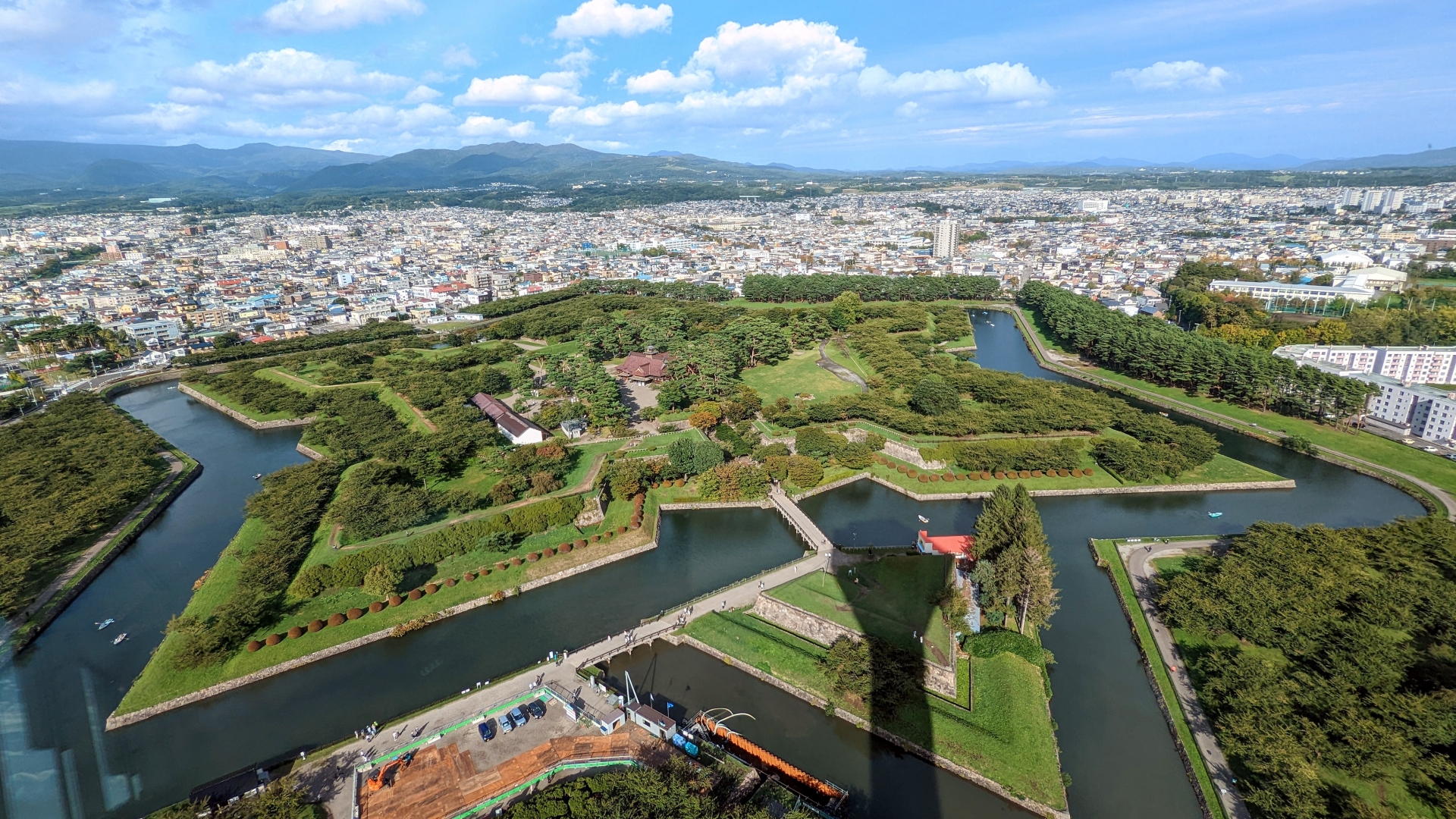 五稜郭の外観写真